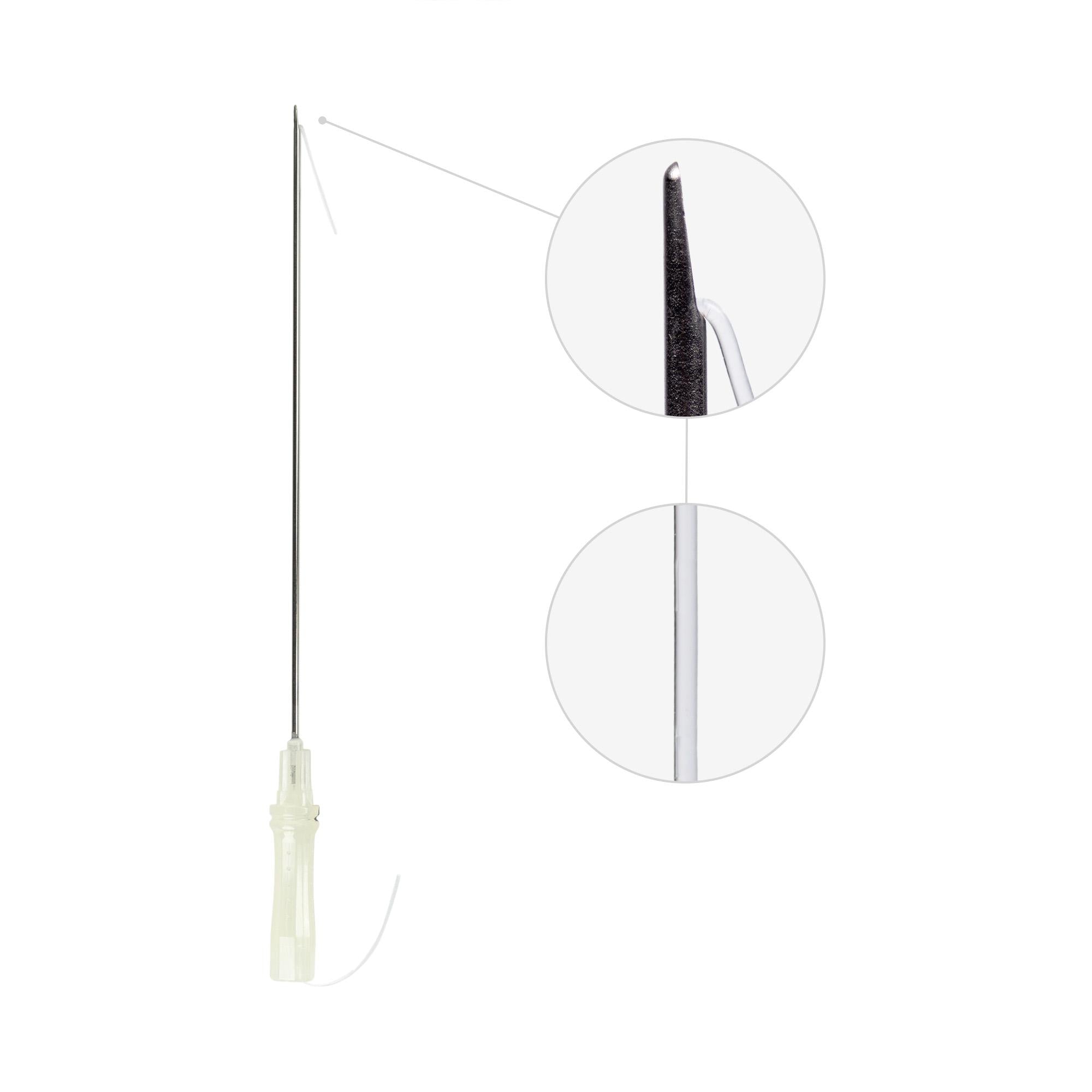 PLCL Spiral 360 Gr. EZ Cannula L type 19G 100/180 mm in VE a&