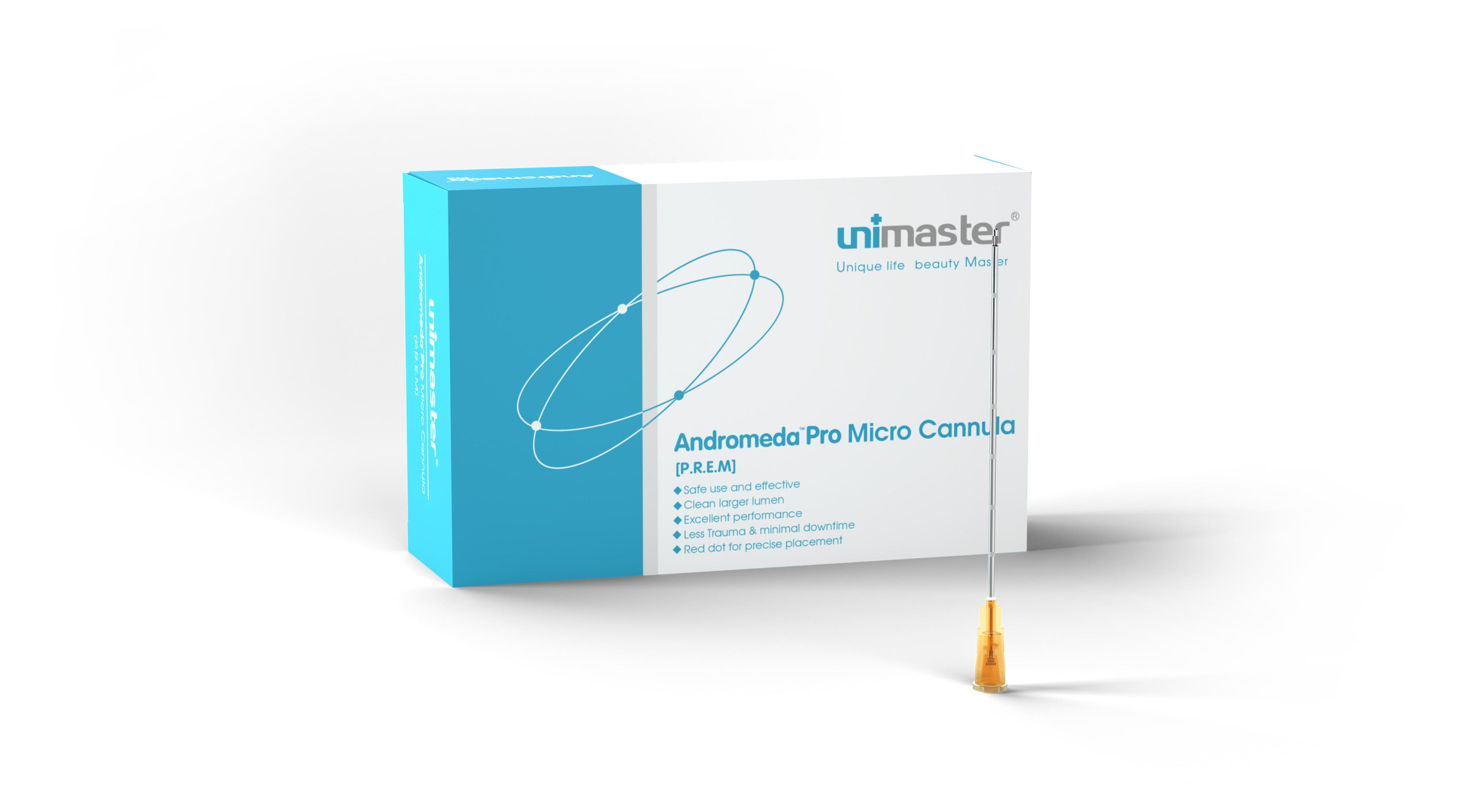 Unimaster Andromeda Pro Micro Cannula 22G x 50 mm