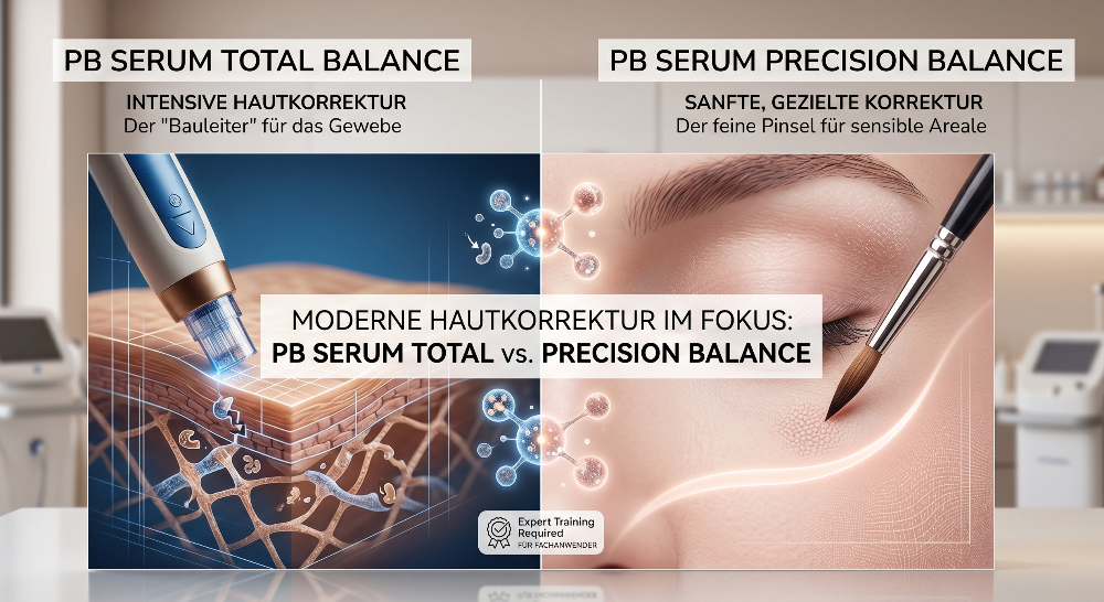PBSerum: Total Balance vs. Precision Balance für die professionelle Gewebekorrektur