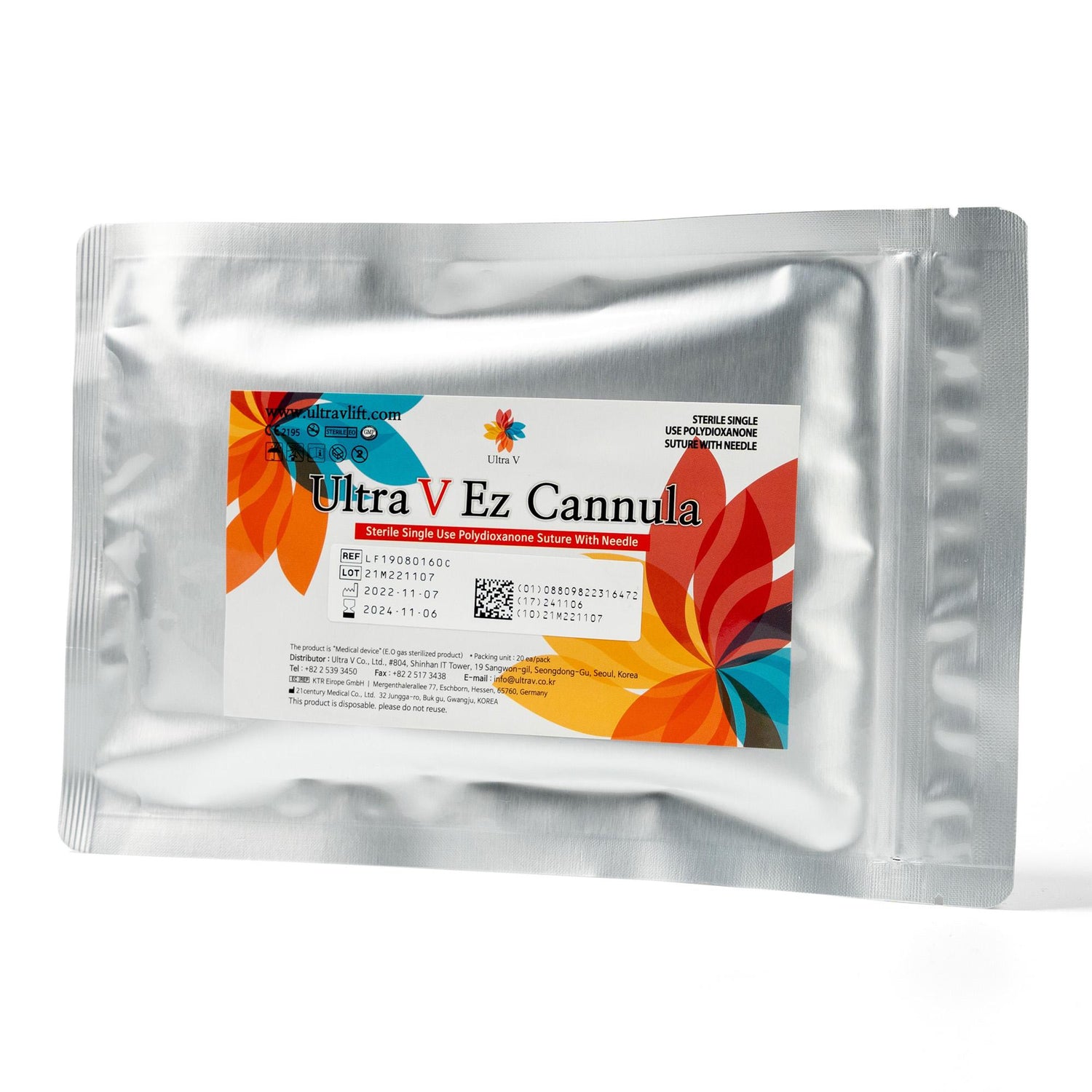 Ez Cannula 19G 80/160 mm Cog in VE a&