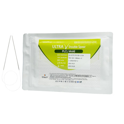 Double Spear (Dual Needle ) Mold 19G 110/340mm in VE a&