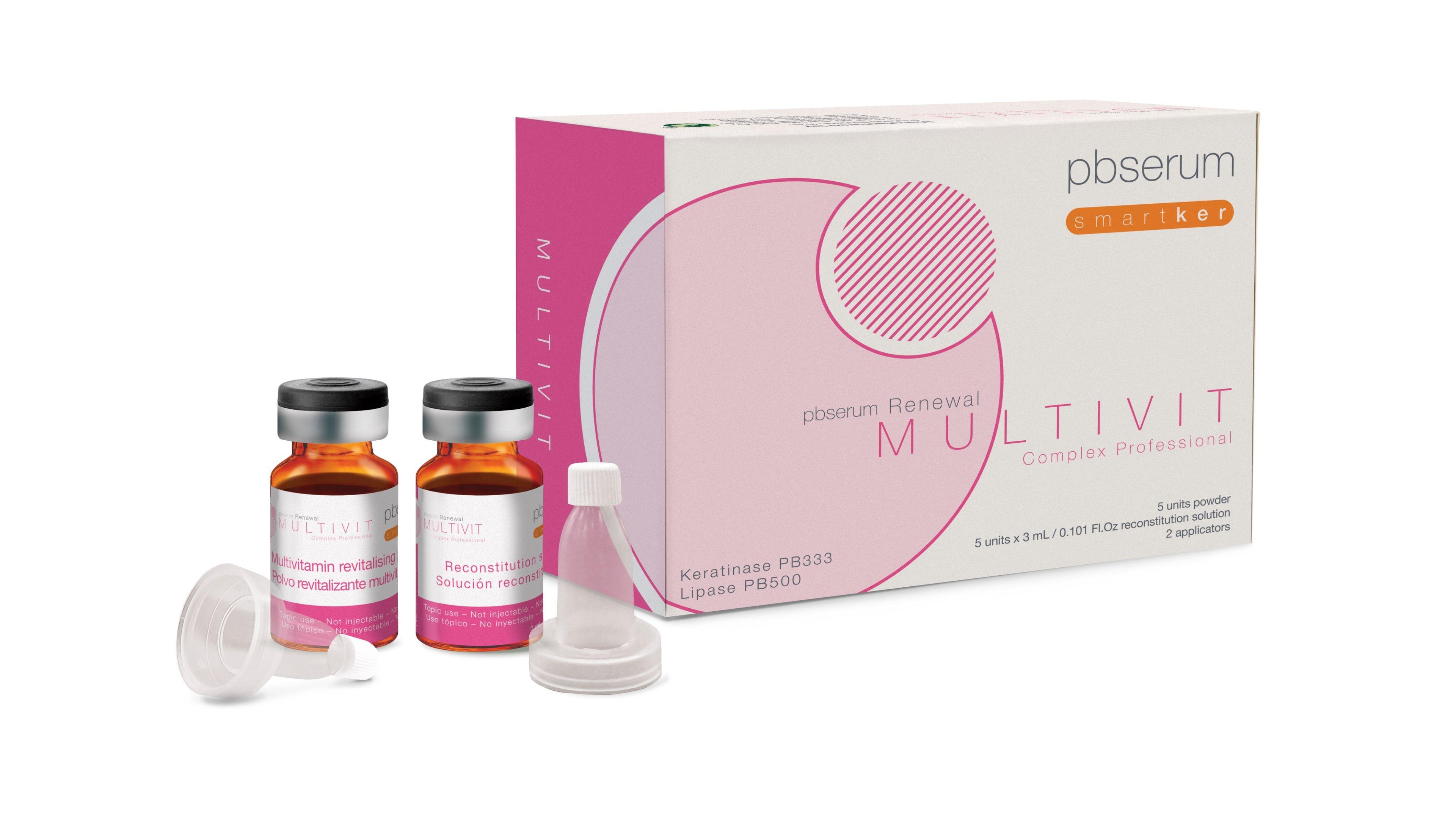 PBSerum MULTIVIT Smartker 5 vials + SMARTKER DAILY OILY SKIN (Nr. 1554)