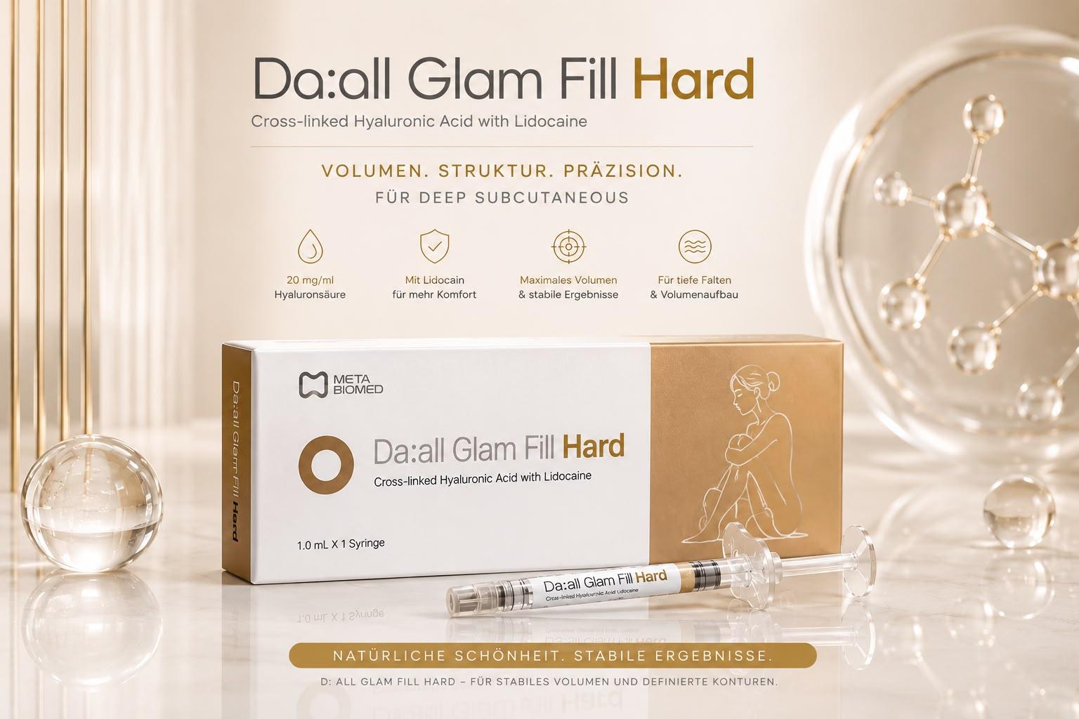 Da:all Glam Fill Hard (1 x 10ml)